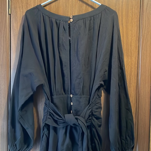 Free people The Only One Mini Dress Black Size M NWT - Picture 10 of 11